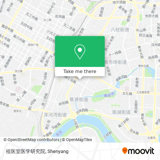 祖医堂医学研究院 map