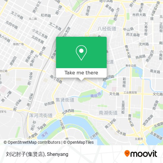 刘记肘子(集贤店) map