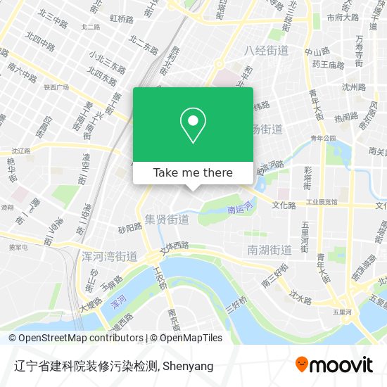 辽宁省建科院装修污染检测 map