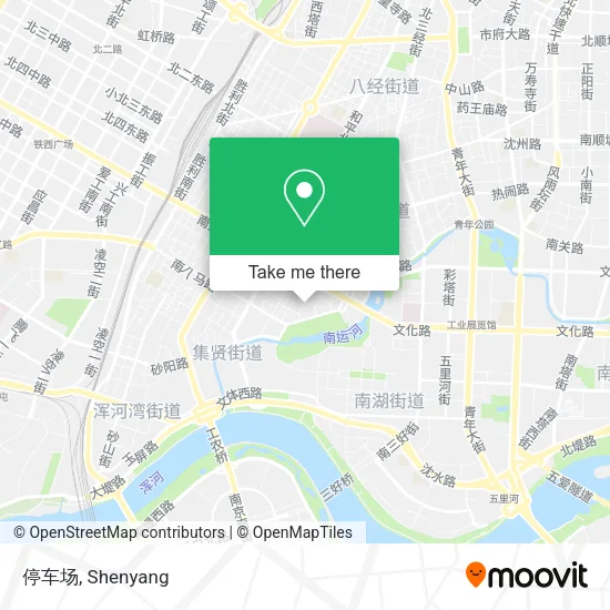 停车场 map