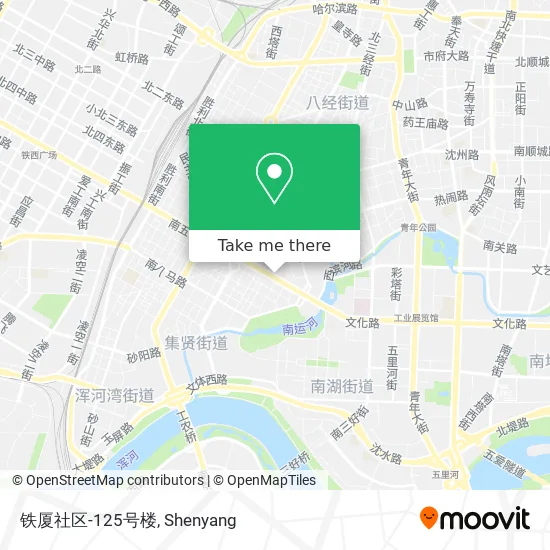 铁厦社区-125号楼 map