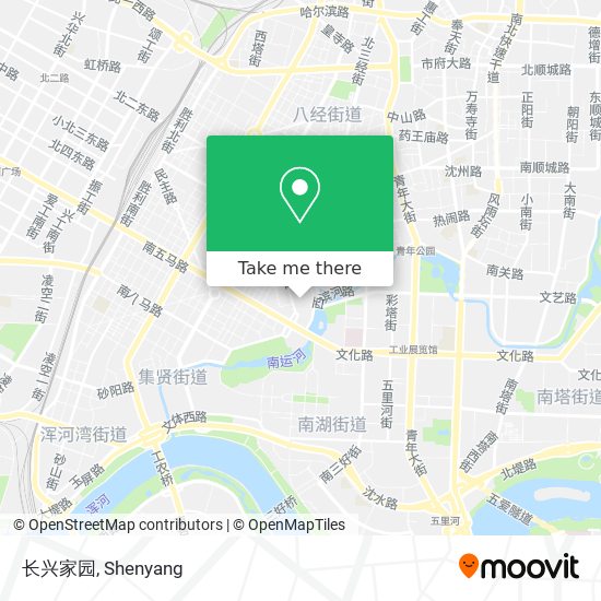 长兴家园 map