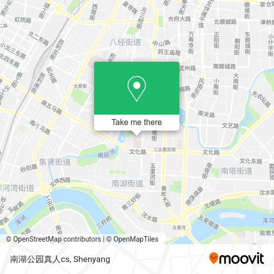 南湖公园真人cs map