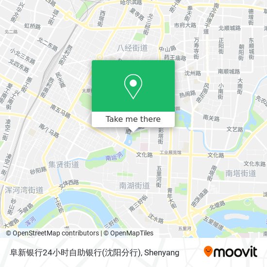 阜新银行24小时自助银行(沈阳分行) map