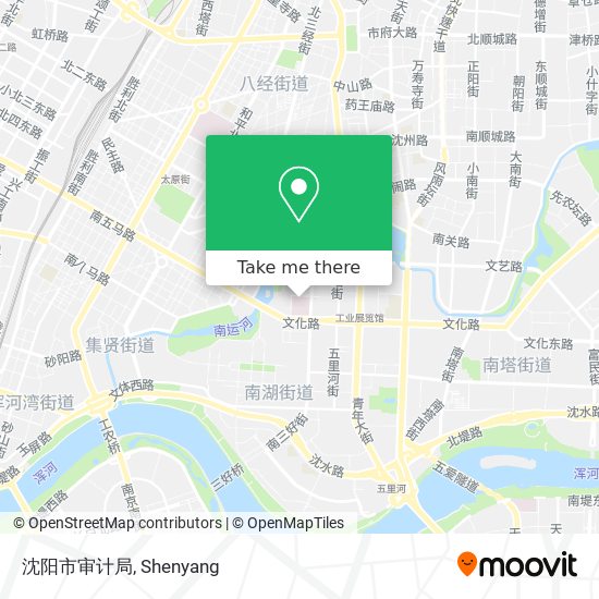 沈阳市审计局 map