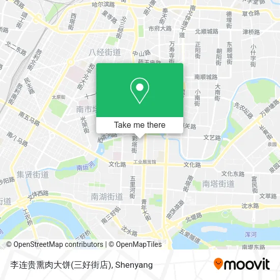 李连贵熏肉大饼(三好街店) map