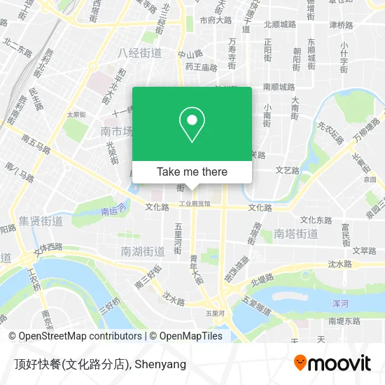 顶好快餐(文化路分店) map