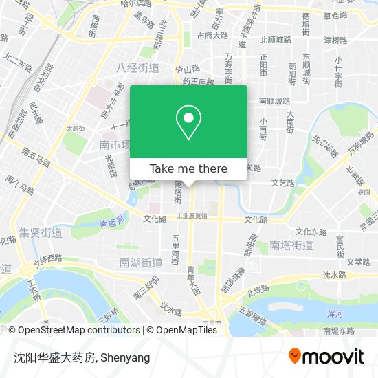 沈阳华盛大药房 map