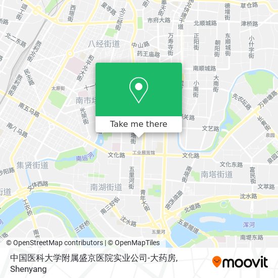 中国医科大学附属盛京医院实业公司-大药房 map