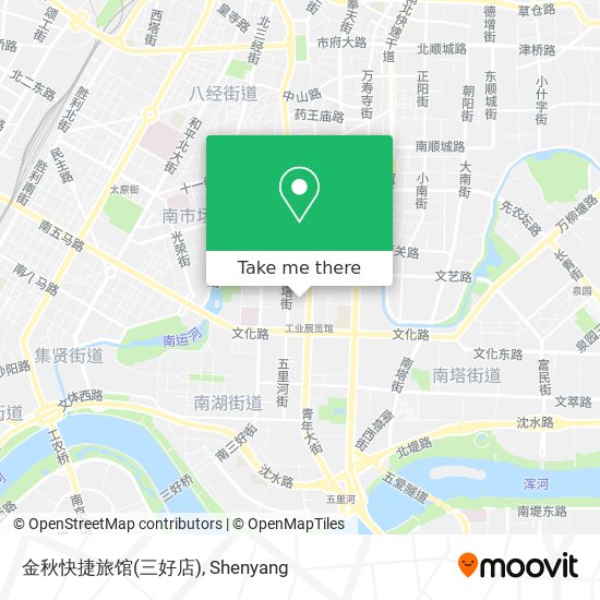 金秋快捷旅馆(三好店) map