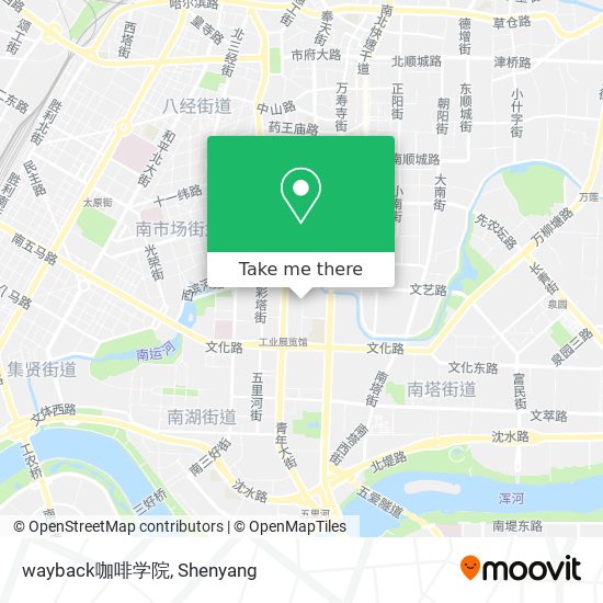 wayback咖啡学院 map