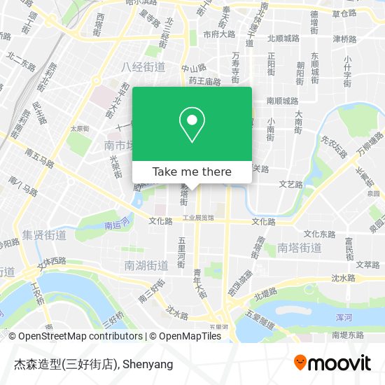 杰森造型(三好街店) map