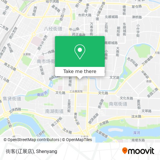 街客(辽展店) map