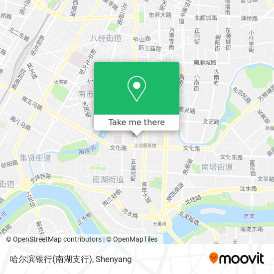 哈尔滨银行(南湖支行) map