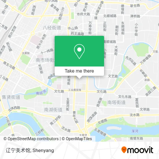 辽宁美术馆 map