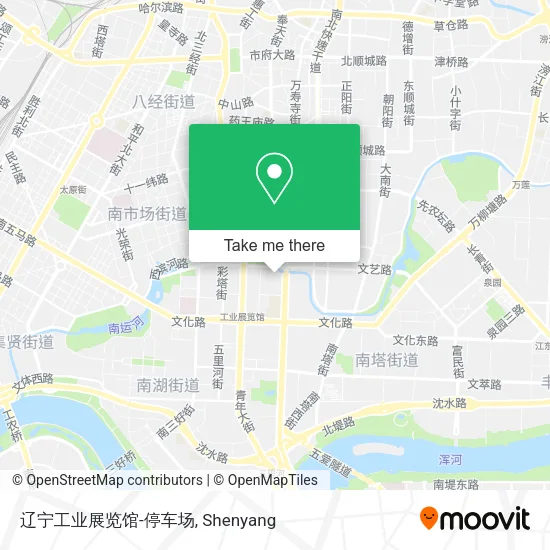 辽宁工业展览馆-停车场 map