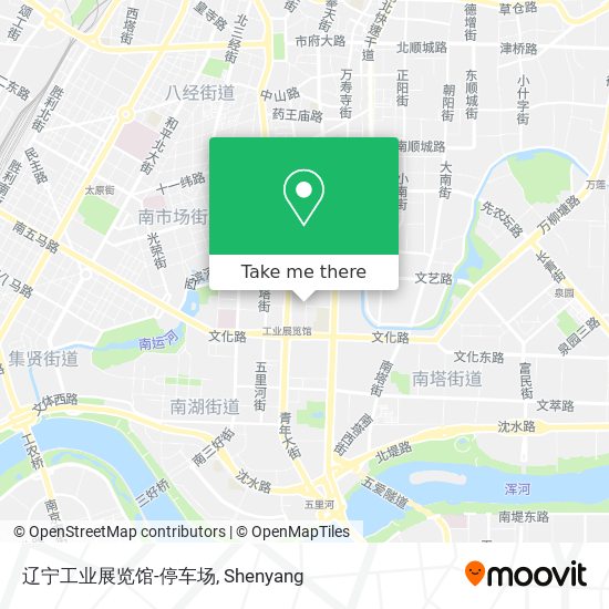 辽宁工业展览馆-停车场 map