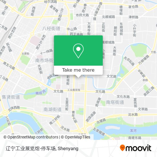 辽宁工业展览馆-停车场 map