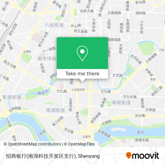 招商银行(南湖科技开发区支行) map