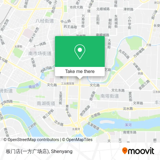 板门店(一方广场店) map