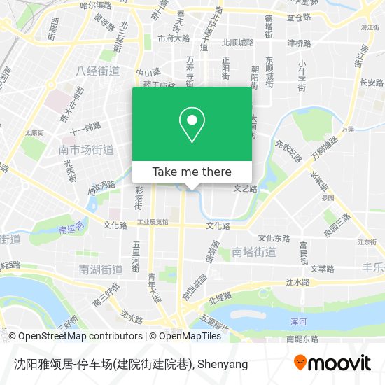 沈阳雅颂居-停车场(建院街建院巷) map