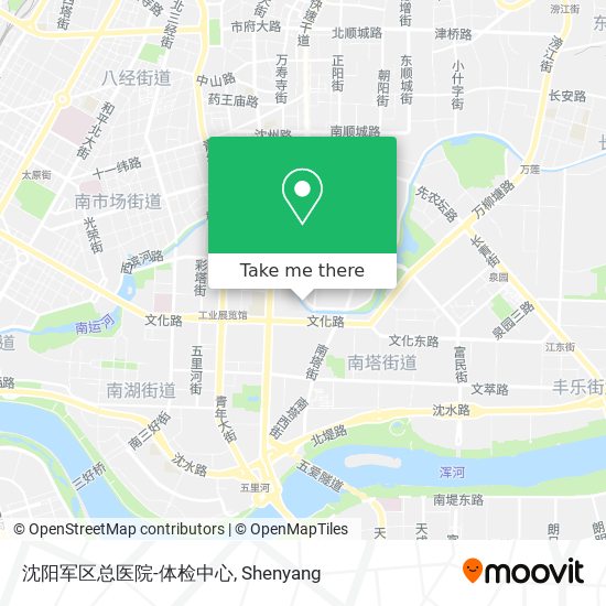 沈阳军区总医院-体检中心 map
