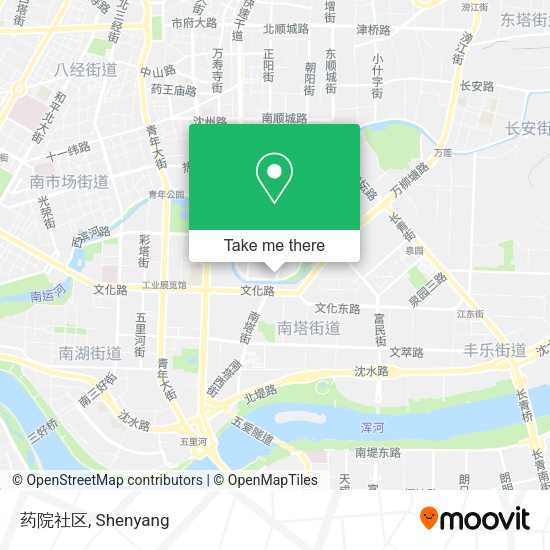药院社区 map
