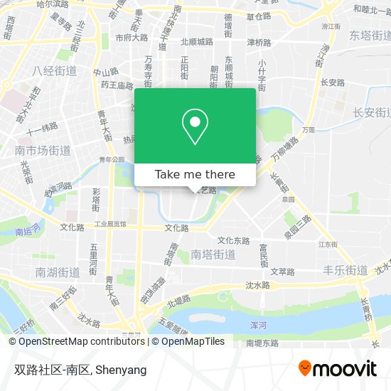 双路社区-南区 map