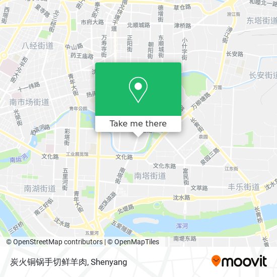 炭火铜锅手切鲜羊肉 map