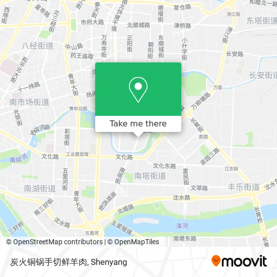 炭火铜锅手切鲜羊肉 map