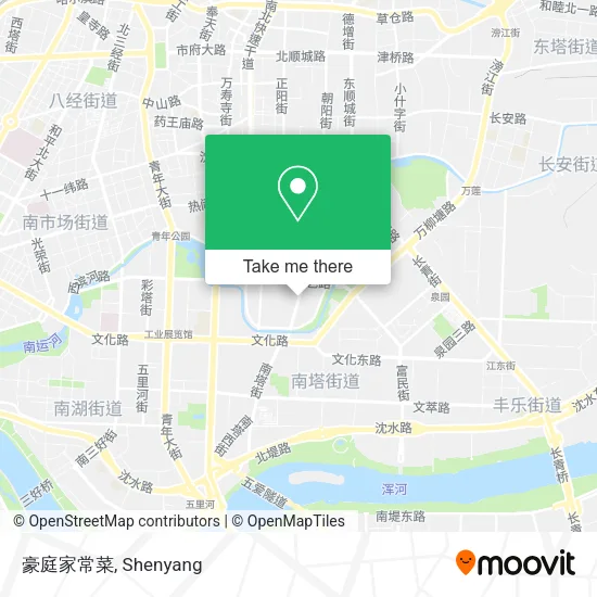 豪庭家常菜 map