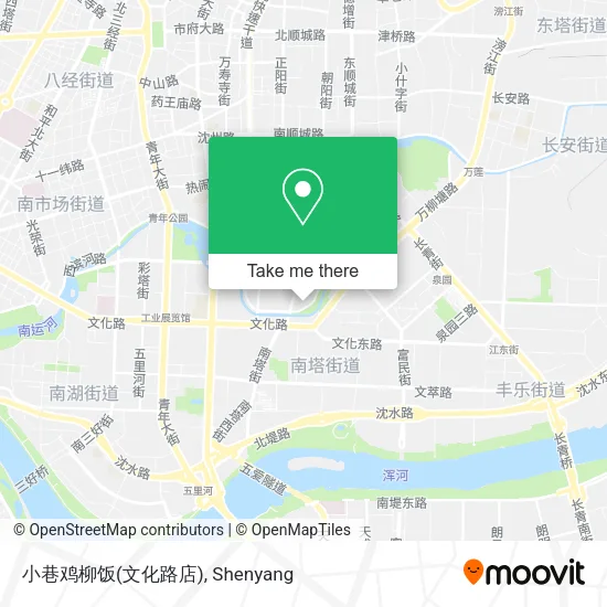 小巷鸡柳饭(文化路店) map