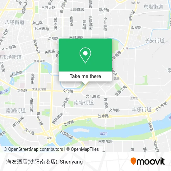 海友酒店(沈阳南塔店) map