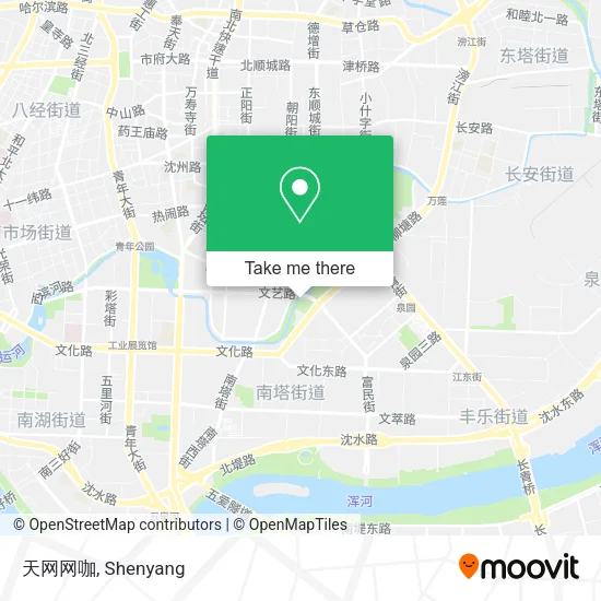 天网网咖 map