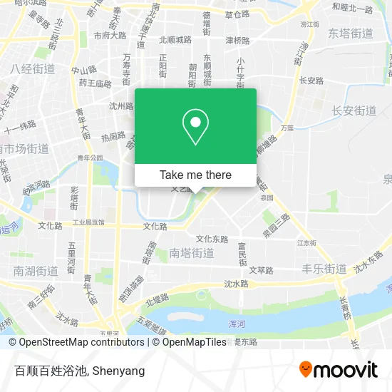百顺百姓浴池 map