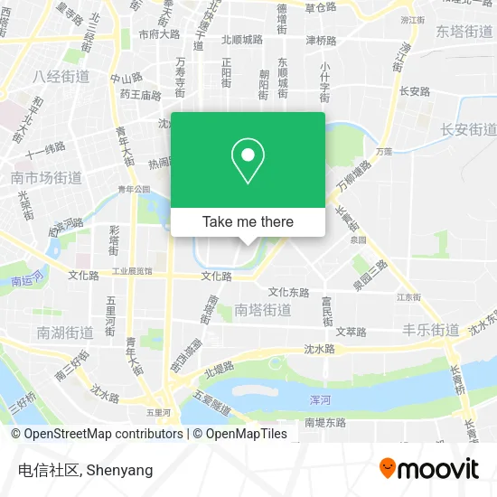 电信社区 map