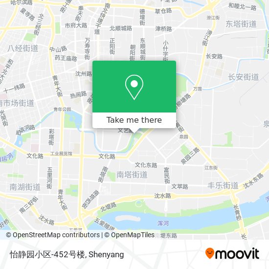 怡静园小区-452号楼 map
