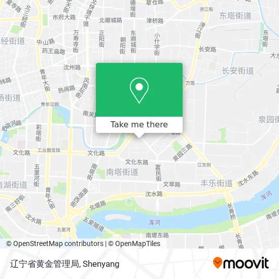 辽宁省黄金管理局 map