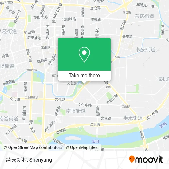 绮云新村 map