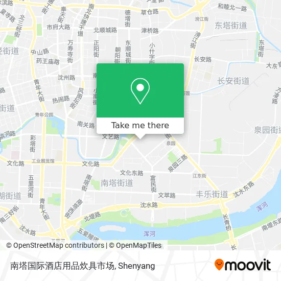 南塔国际酒店用品炊具市场 map
