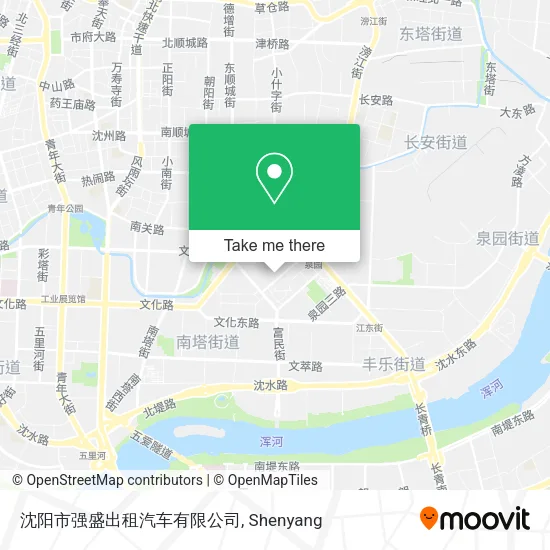 沈阳市强盛出租汽车有限公司 map