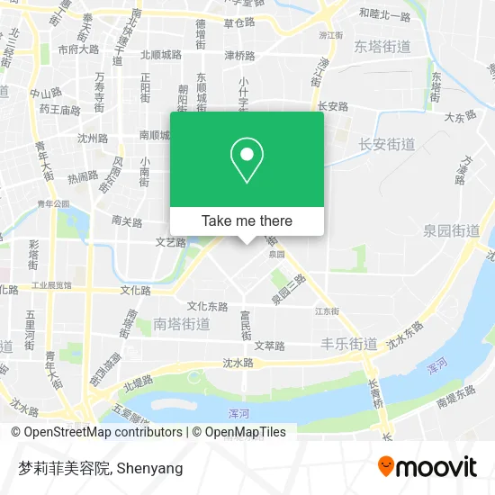 梦莉菲美容院 map