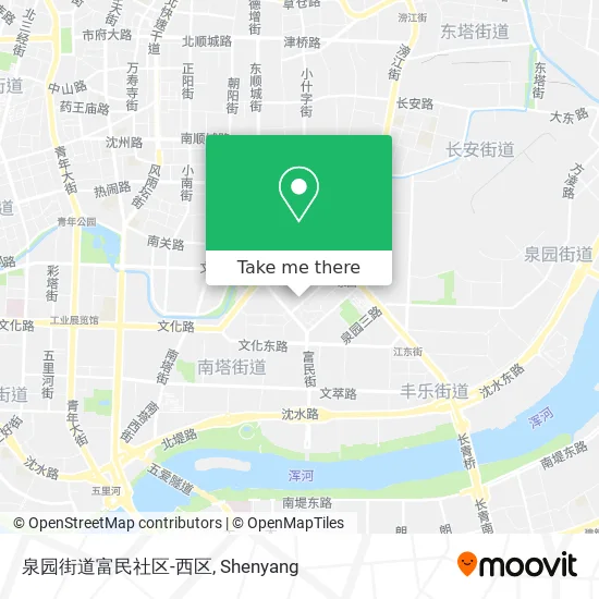 泉园街道富民社区-西区 map