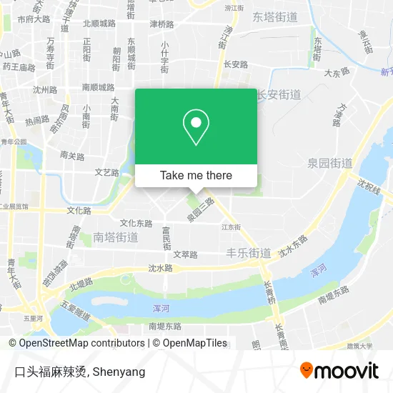 口头福麻辣烫 map