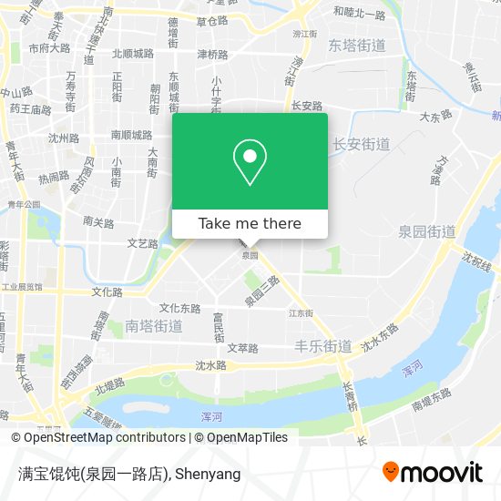 满宝馄饨(泉园一路店) map