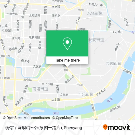 杨铭宇黄焖鸡米饭(泉园一路店) map