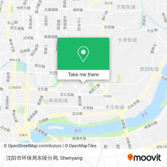 沈阳市环保局东陵分局 map