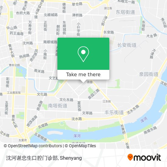 沈河谢忠生口腔门诊部 map