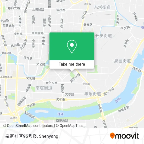 泉富社区95号楼 map