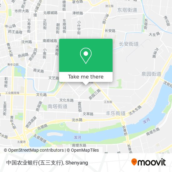 中国农业银行(五三支行) map